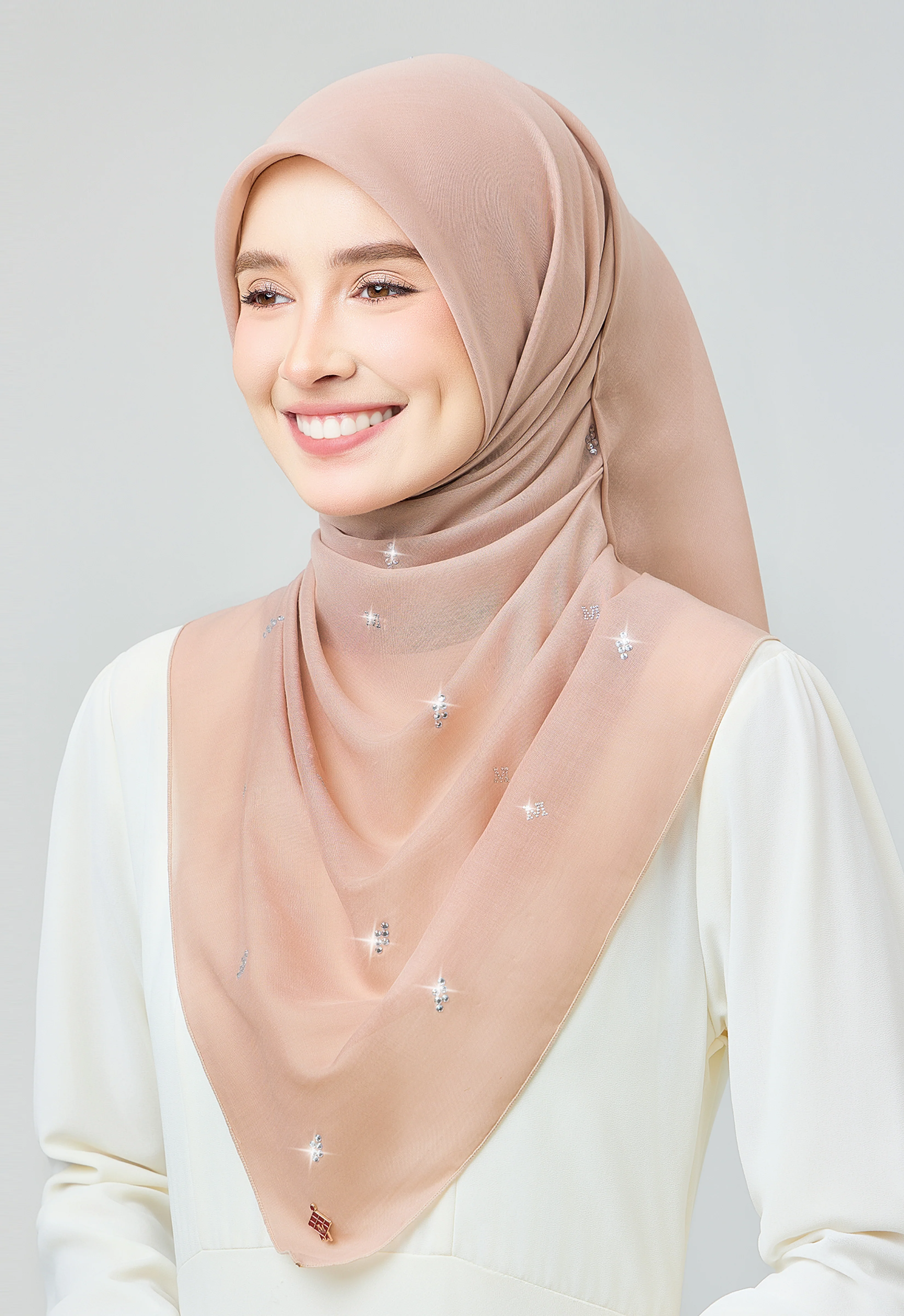 SETULUS RAYA PLAIN STONE - PEACH - Image 3