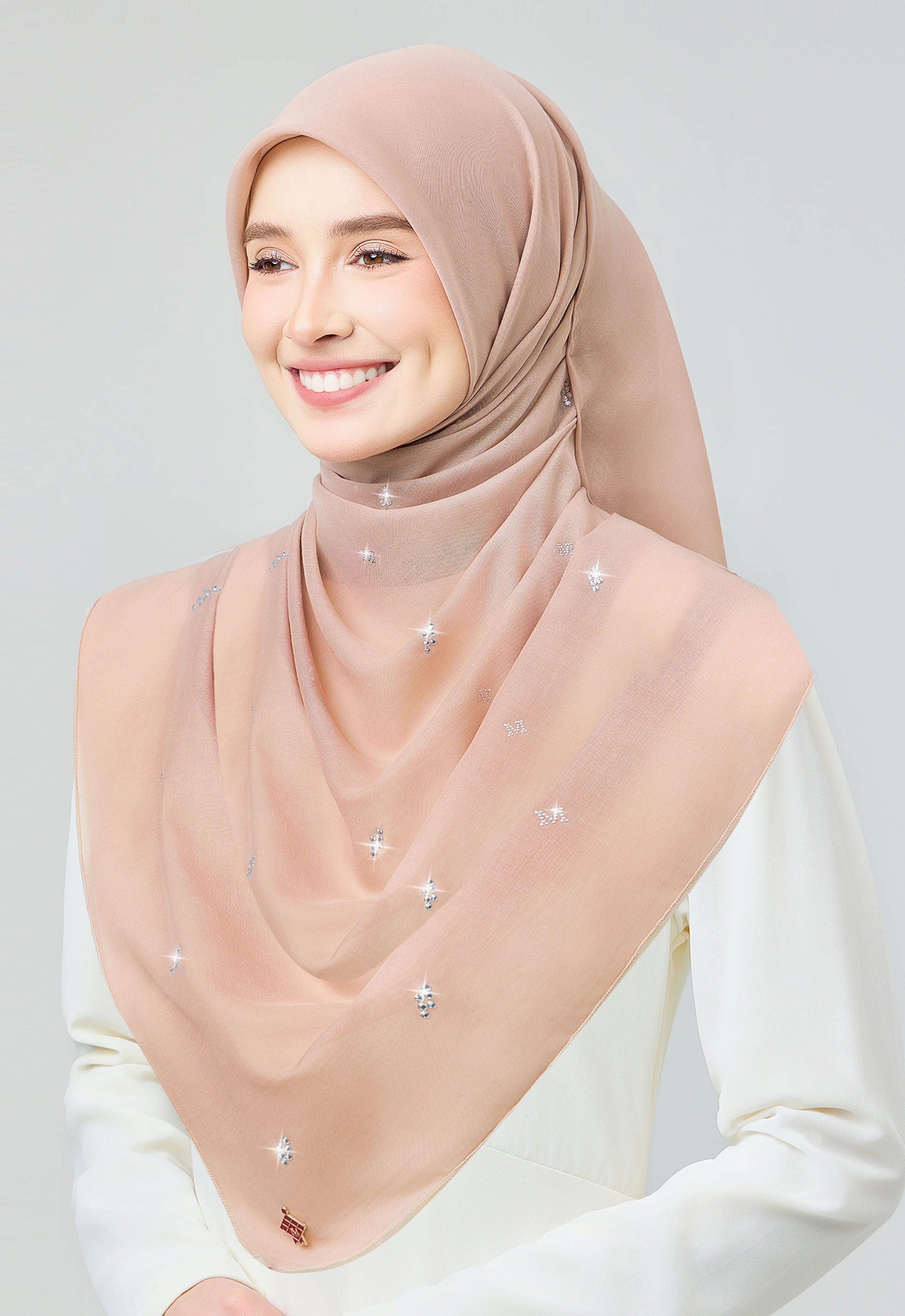 SETULUS RAYA PLAIN STONE - PEACH - Image 4